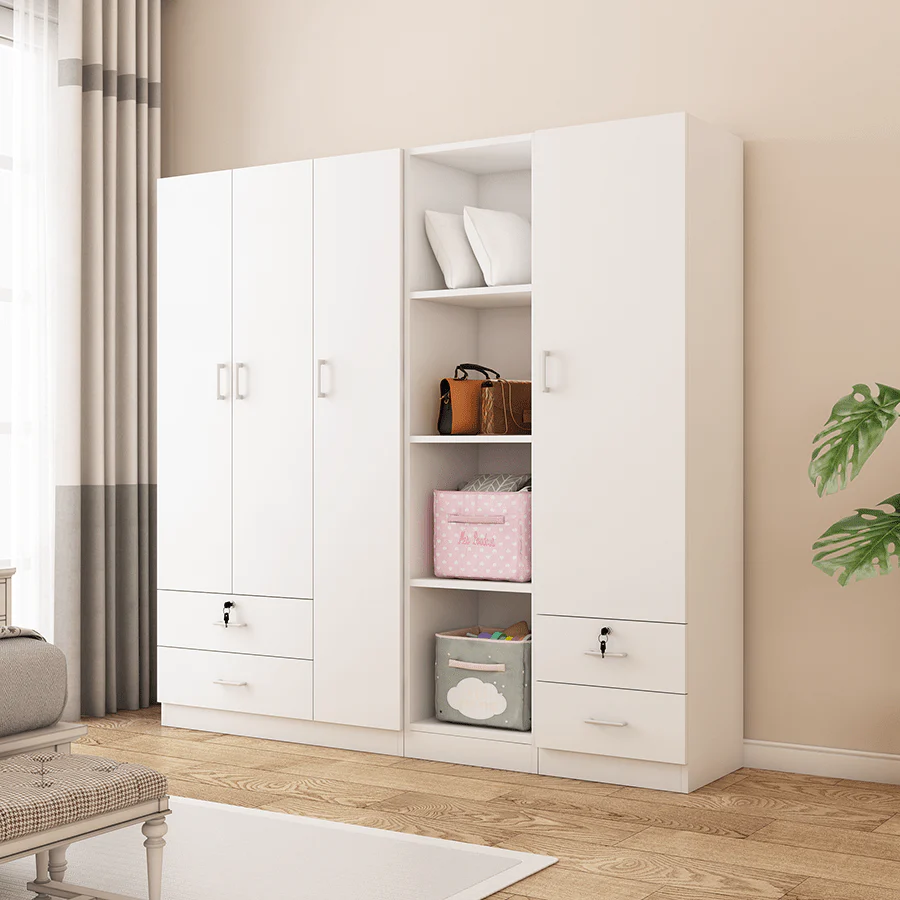 Averie 1 Door Wardrobe with 2 Drawer - Image 29