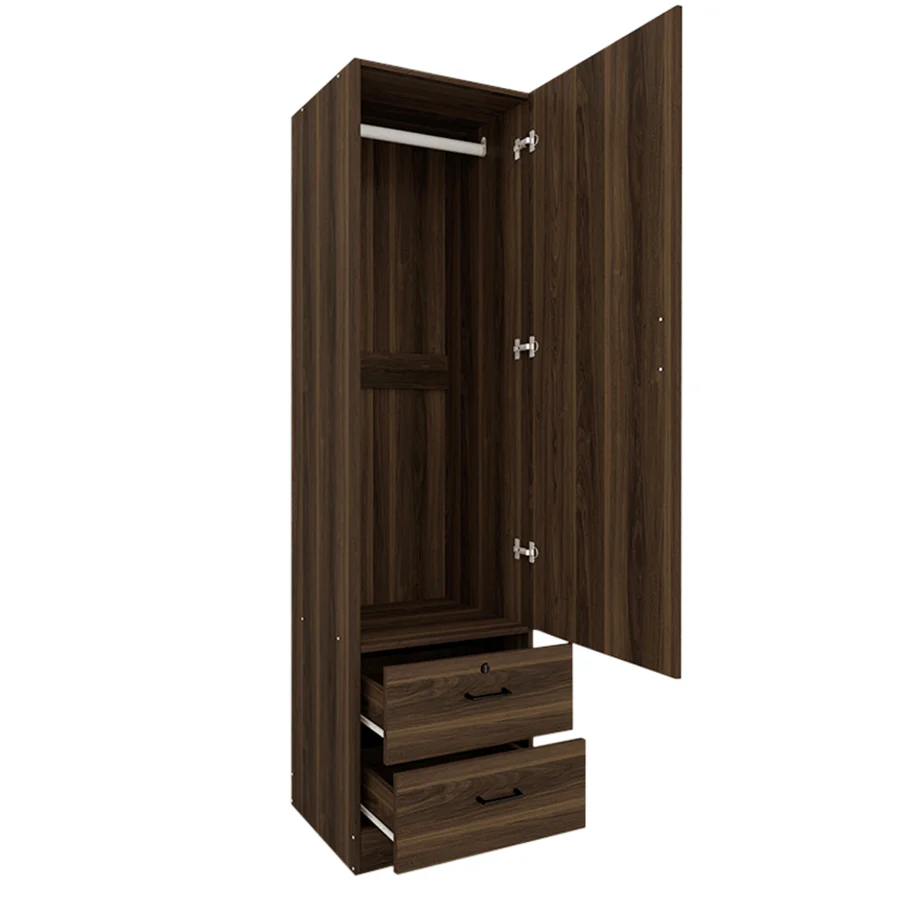 Averie 1 Door Wardrobe with 2 Drawer - Image 6