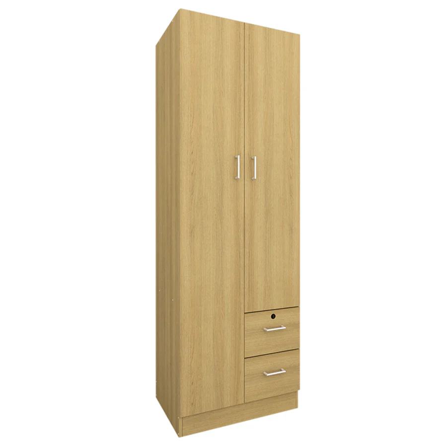 Averie 2 Door with 2 Shelves 2 Drawer Wardrobe - Image 14