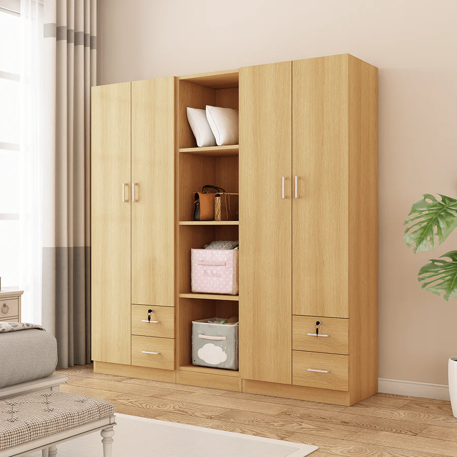 Averie 2 Door with 2 Shelves 2 Drawer Wardrobe - Image 18