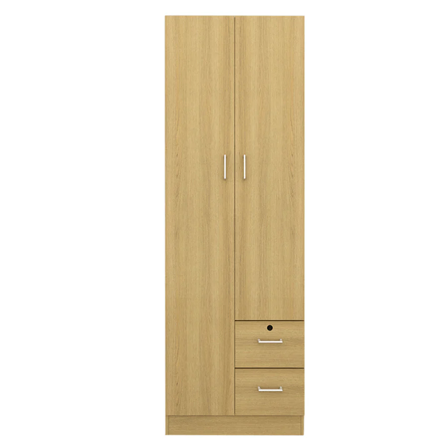Averie 2 Door with 2 Shelves 2 Drawer Wardrobe - Image 19