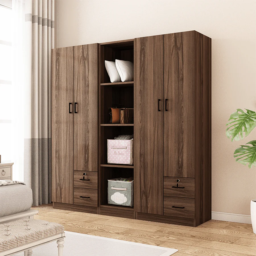 Averie 2 Door with 2 Shelves 2 Drawer Wardrobe - Image 29
