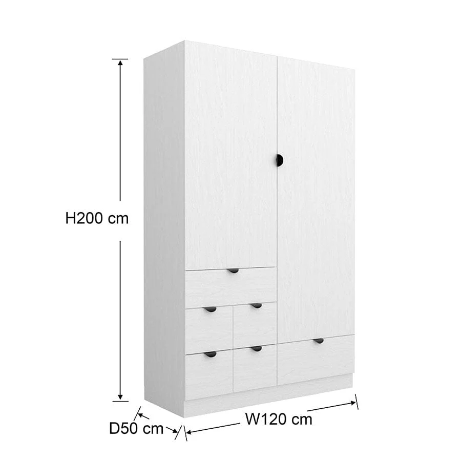 Yoshi 2door Wardrobe - Image 12