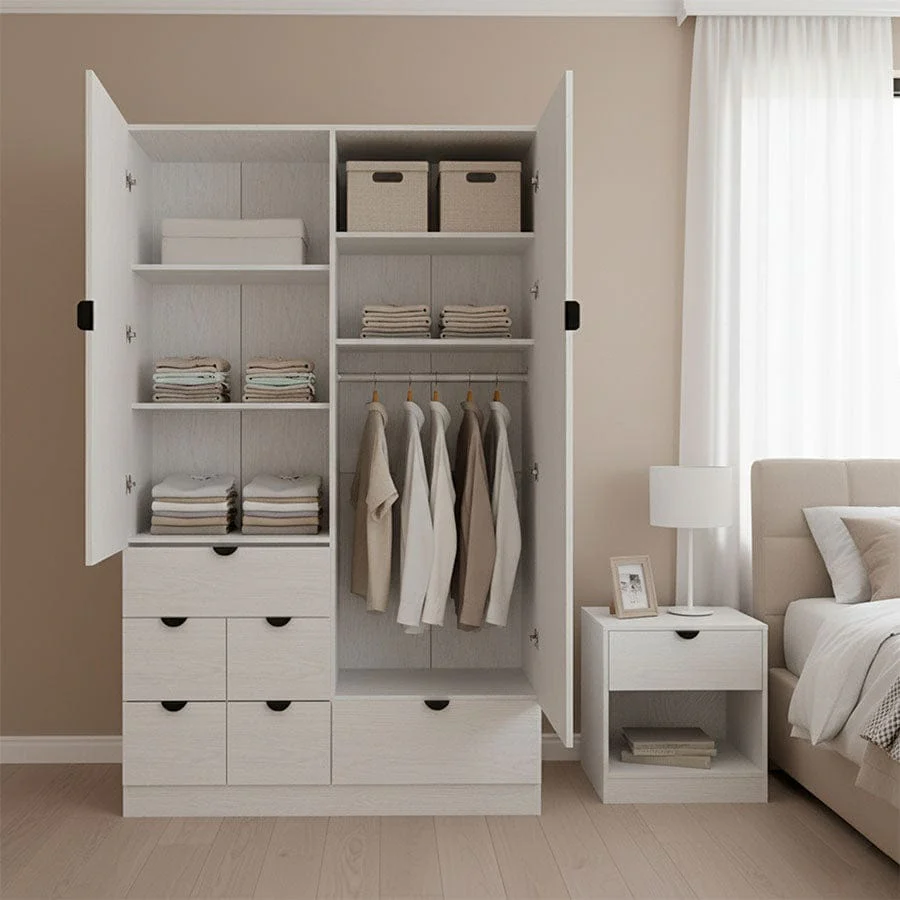 Yoshi 2door Wardrobe - Image 3