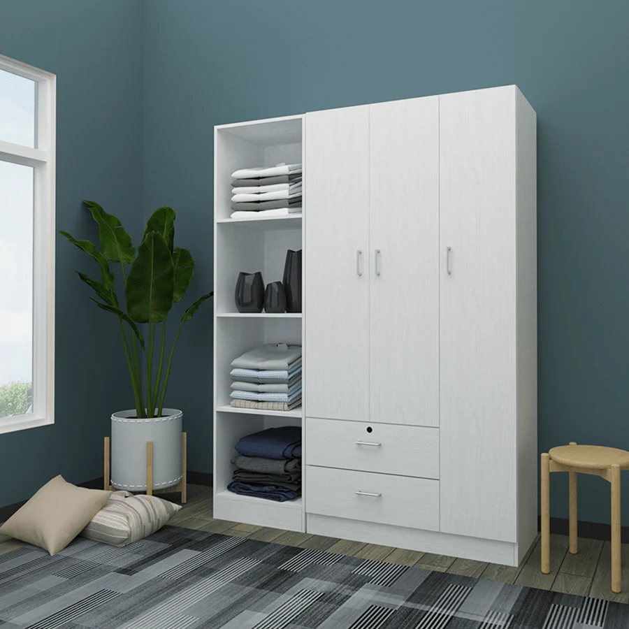 Averie 3 Door with 2 Drawer Wardrobe - Image 26