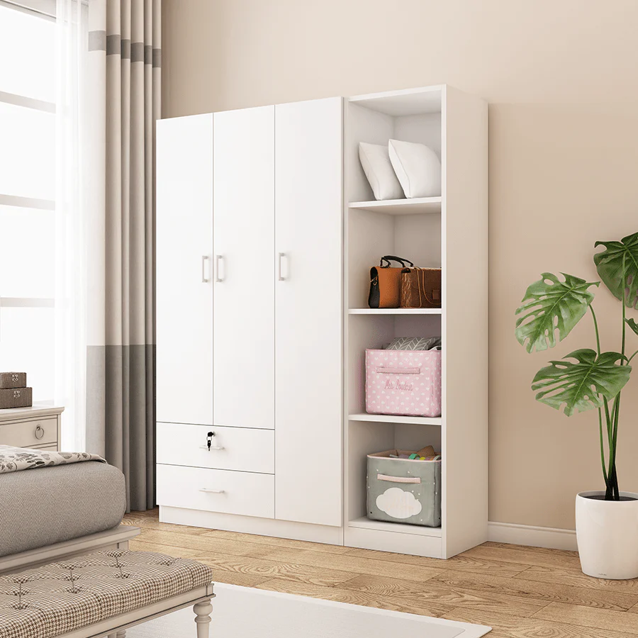 Averie 3 Door with 2 Drawer Wardrobe - Image 27