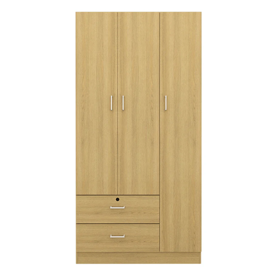 Averie 3 Door with 2 Drawer Wardrobe - Image 5