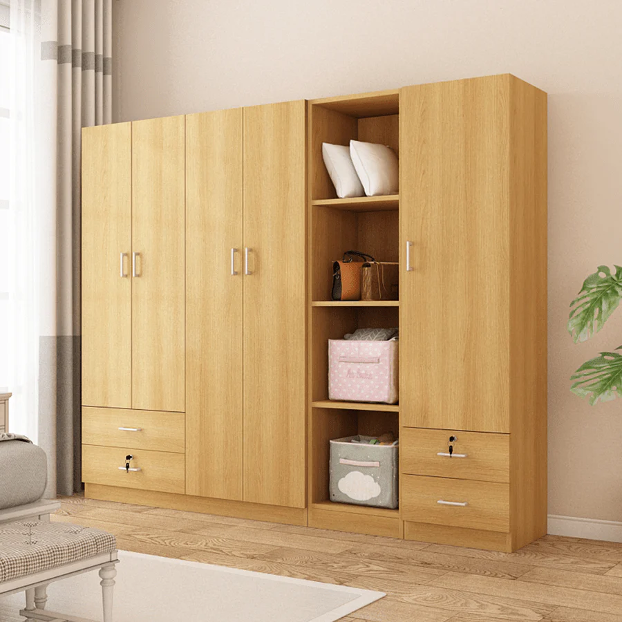 Averie 4 Door with 2 Drawer Wardrobe - Image 17