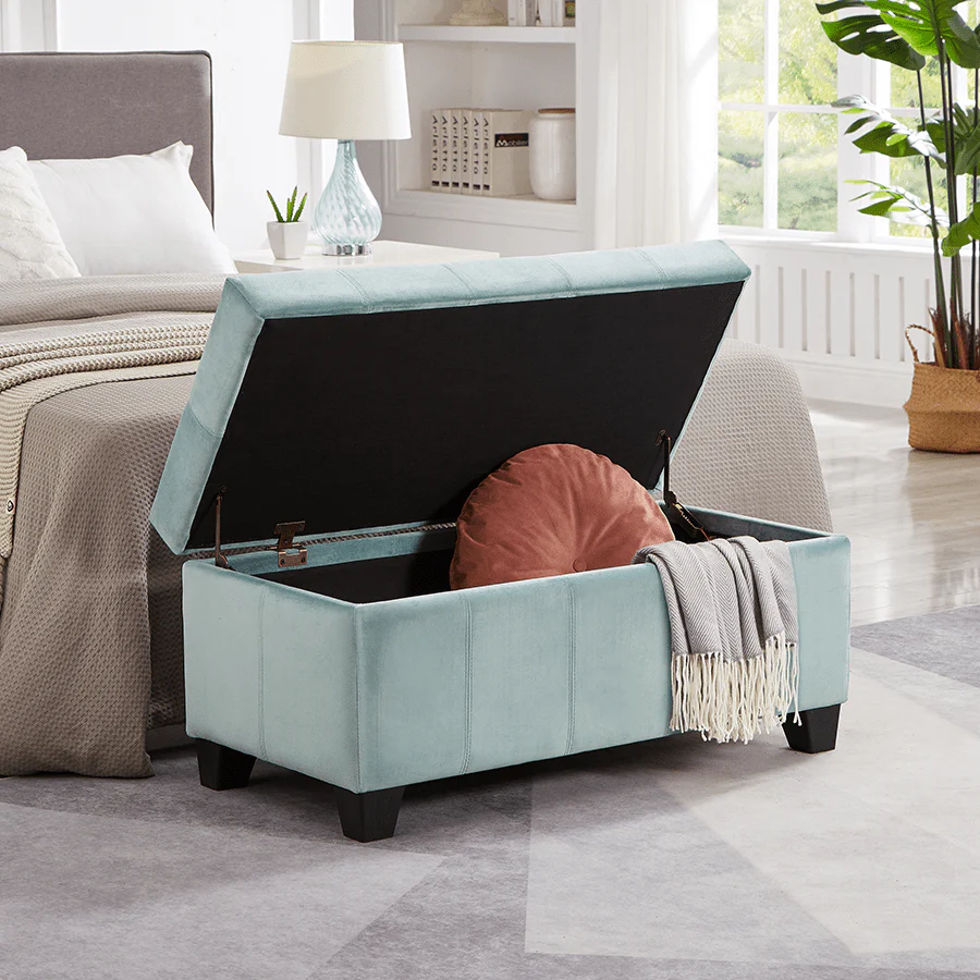 Averill Storage Bench - Fabric - Image 14