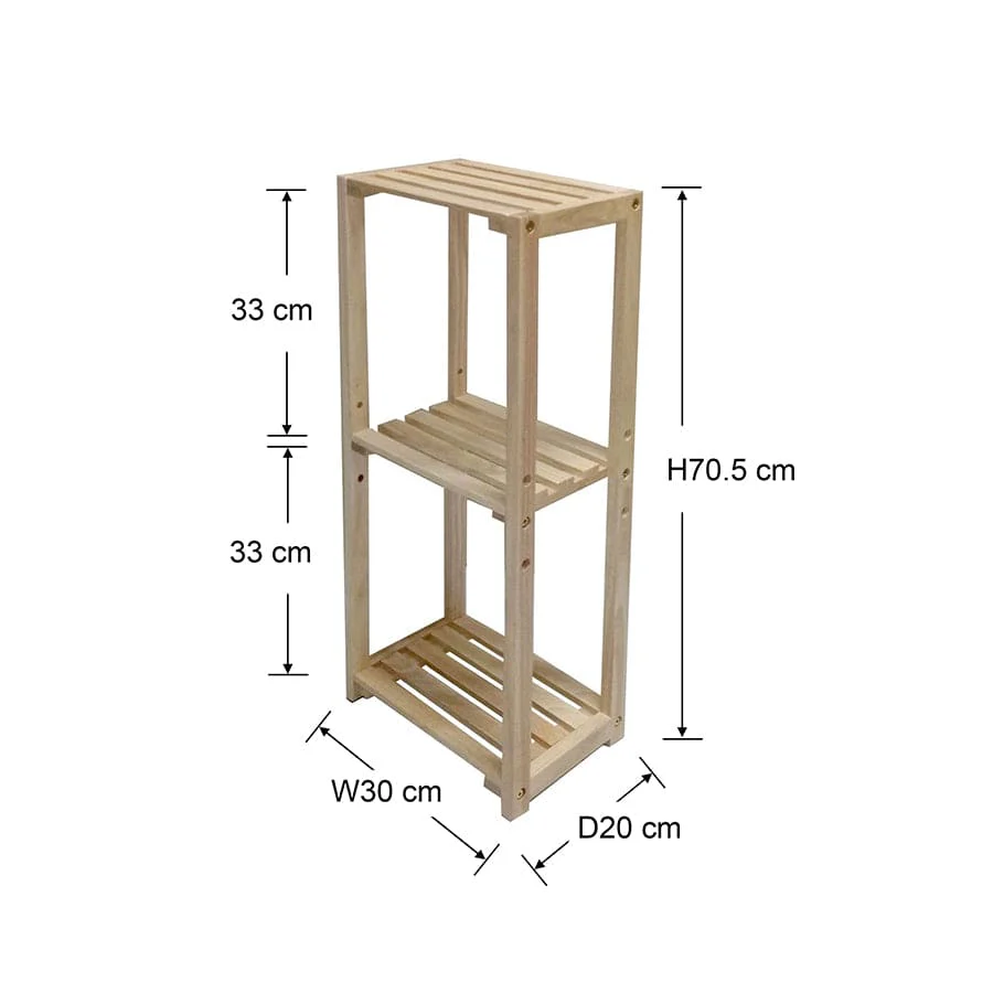 Benno 30cm Wooden Rack - Image 10