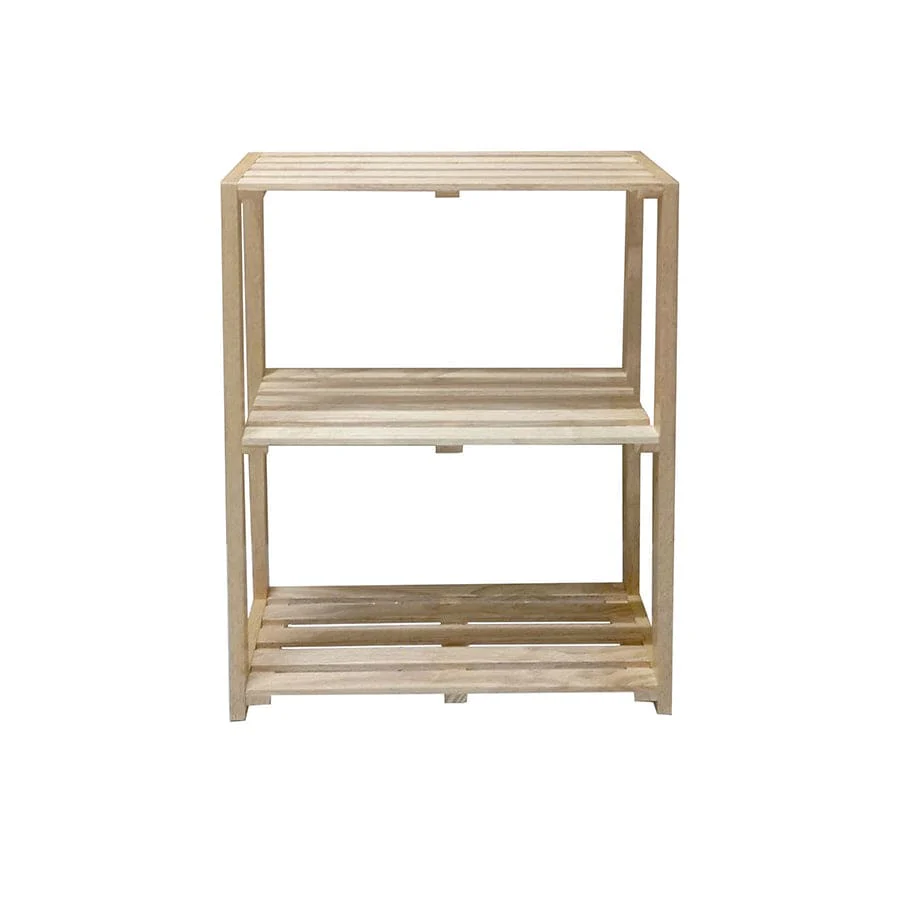 Benno 51cm Wooden Rack - Image 4
