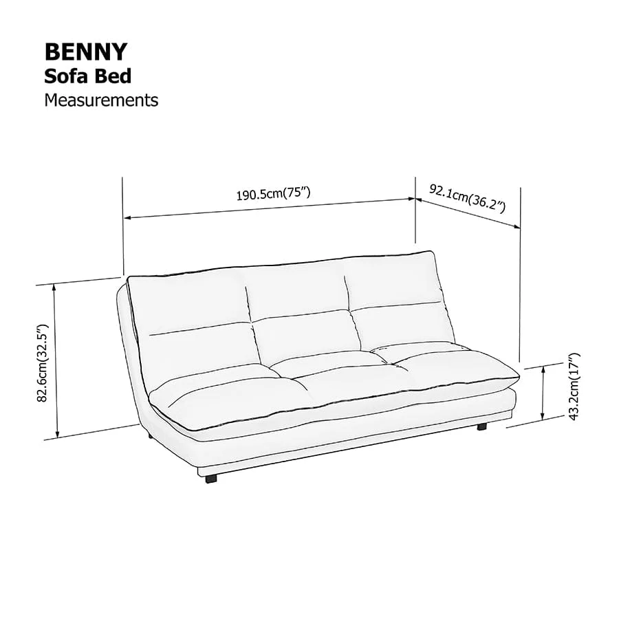 Benny Sofa Bed - Image 25