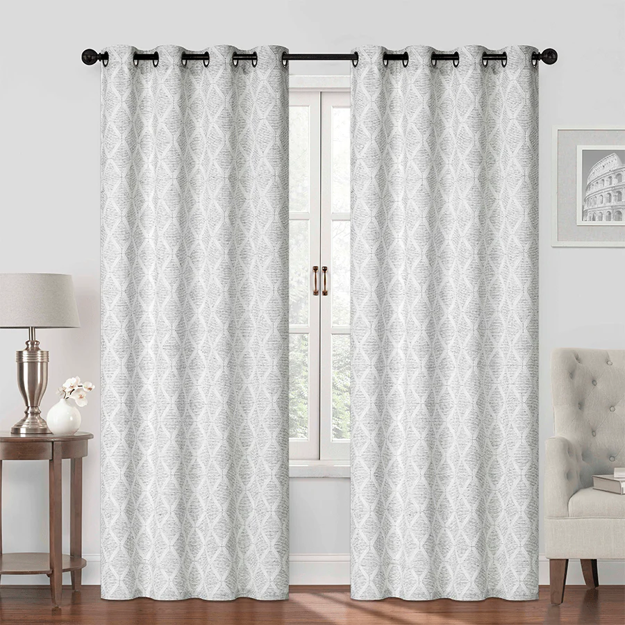 Bergit Grey Curtain - Image 2