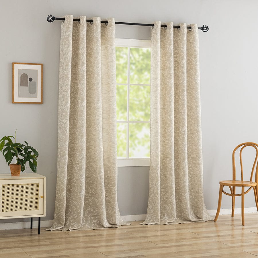 Berne Sand Linen Curtain - Image 3