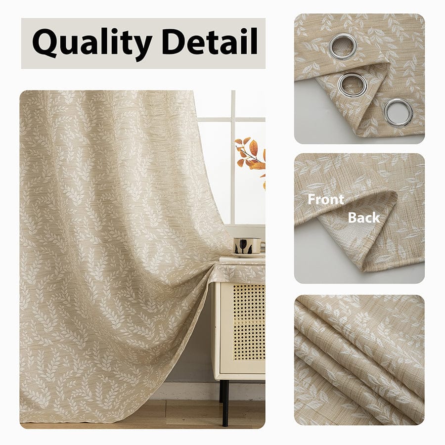 Berne Sand Linen Curtain - Image 6
