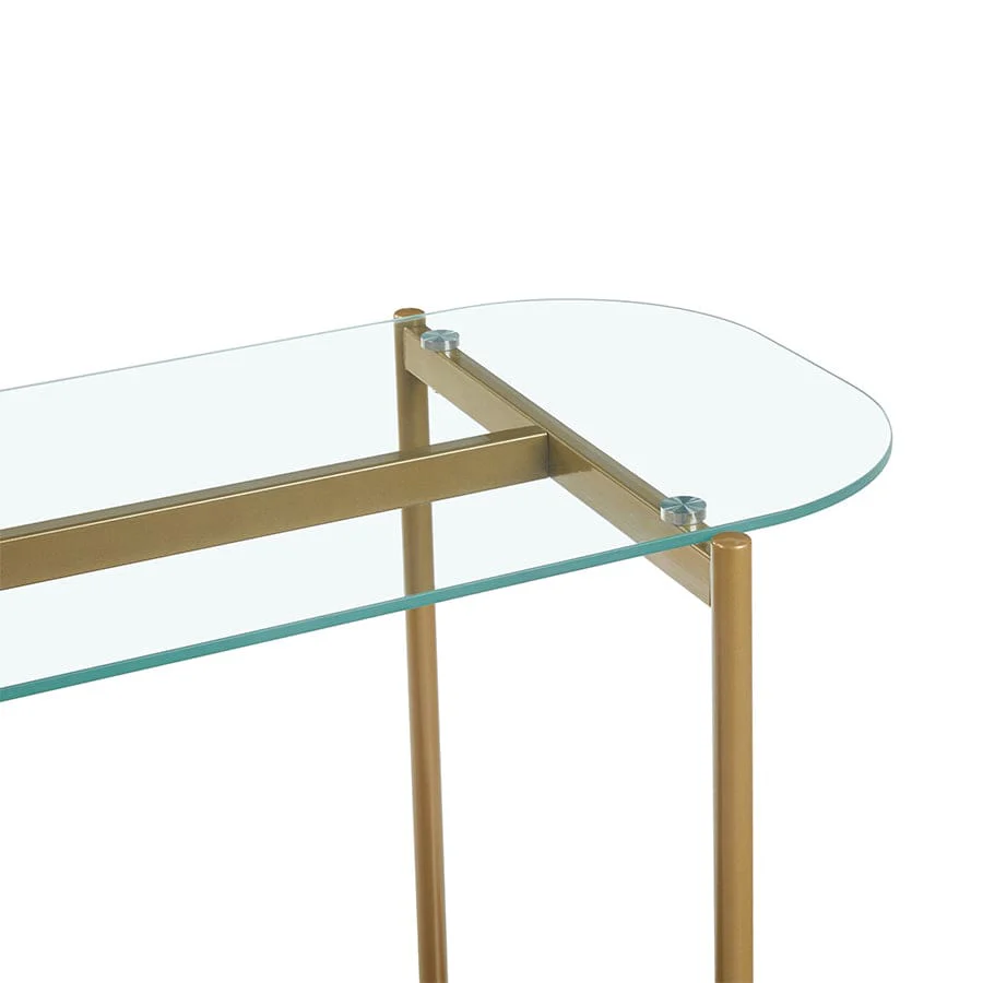 Bexley Glass Top Console Table - Image 5