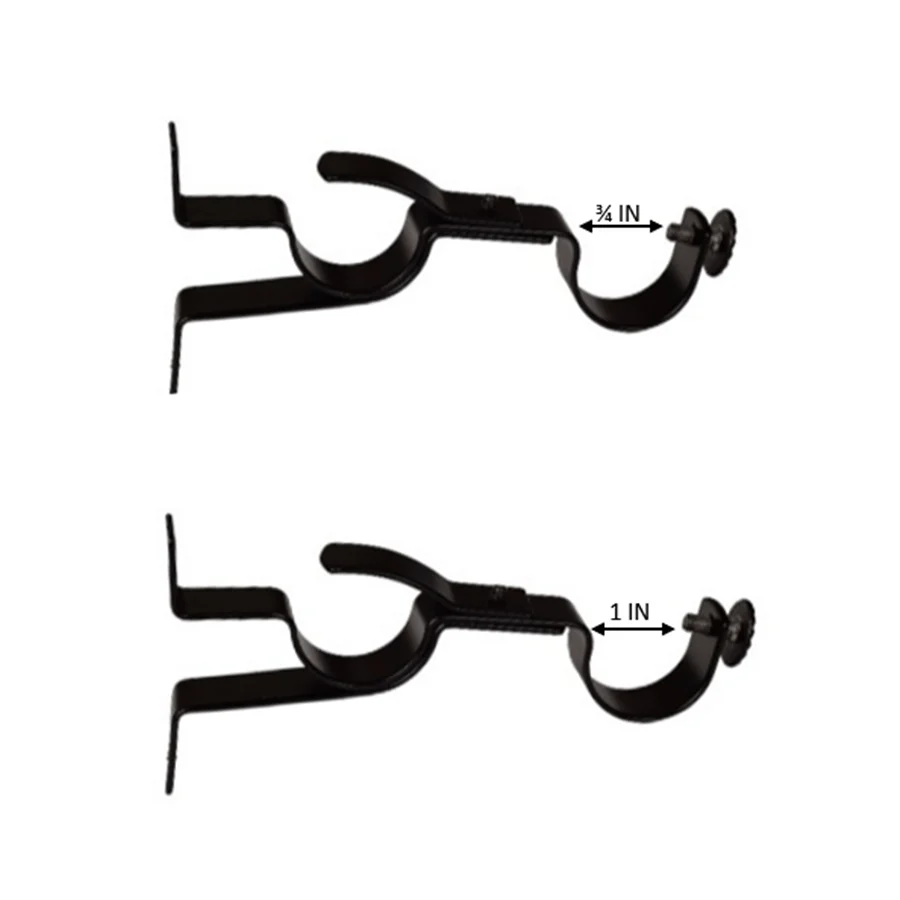 Black Double Bracket - Image 3