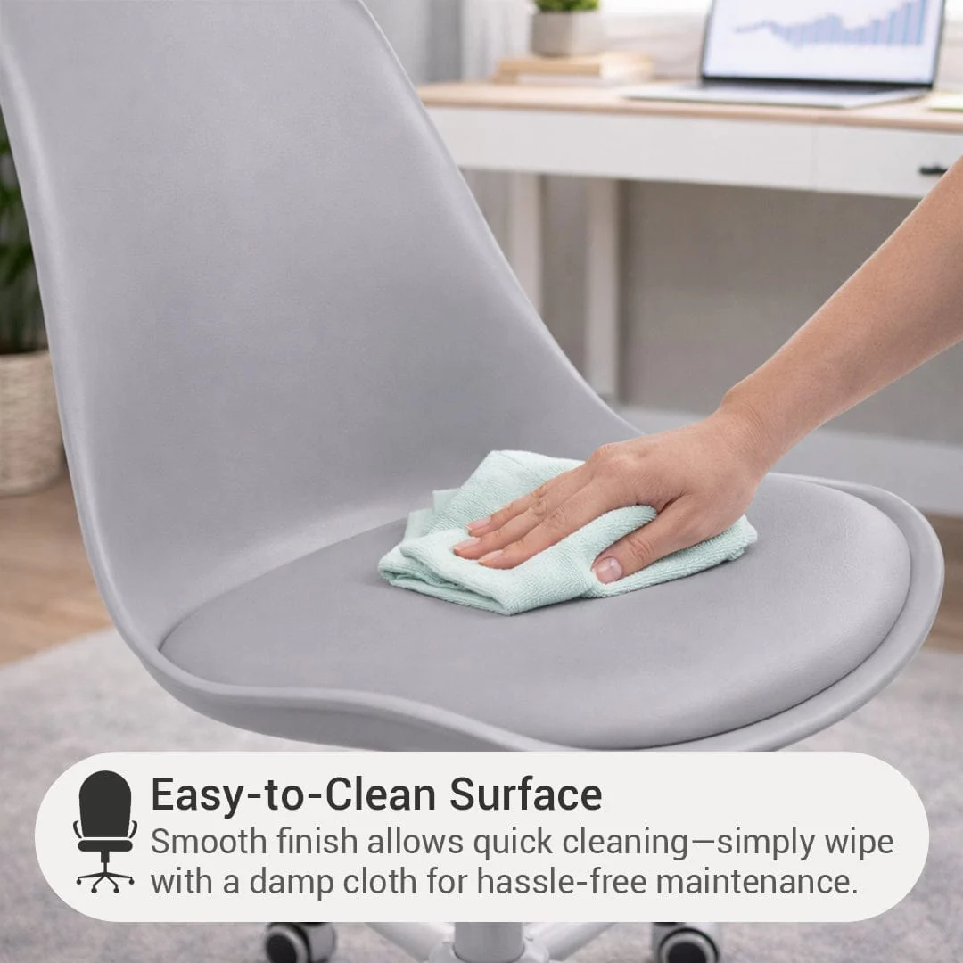 Blaise Plastic Low Back Office Chair - Image 20