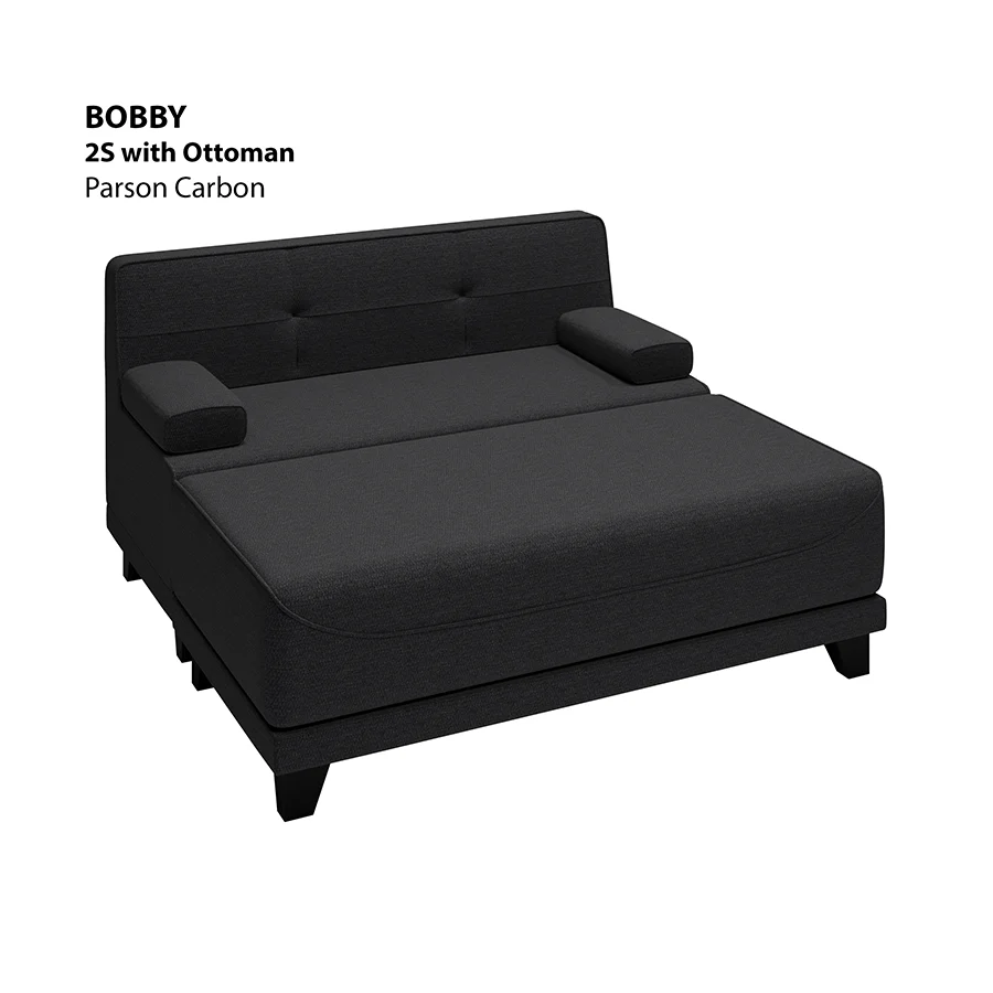 Bobby 2 Seater with Ottoman Sofa - Image 6