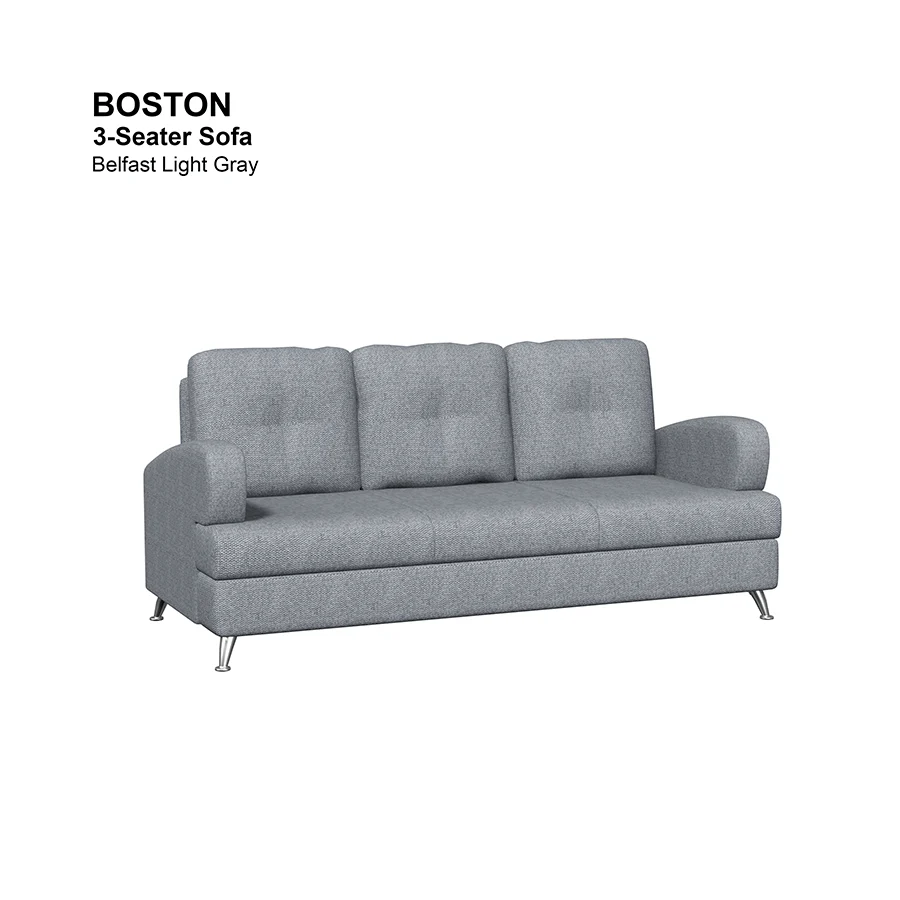 Boston 3 Seater Sofa - Image 6