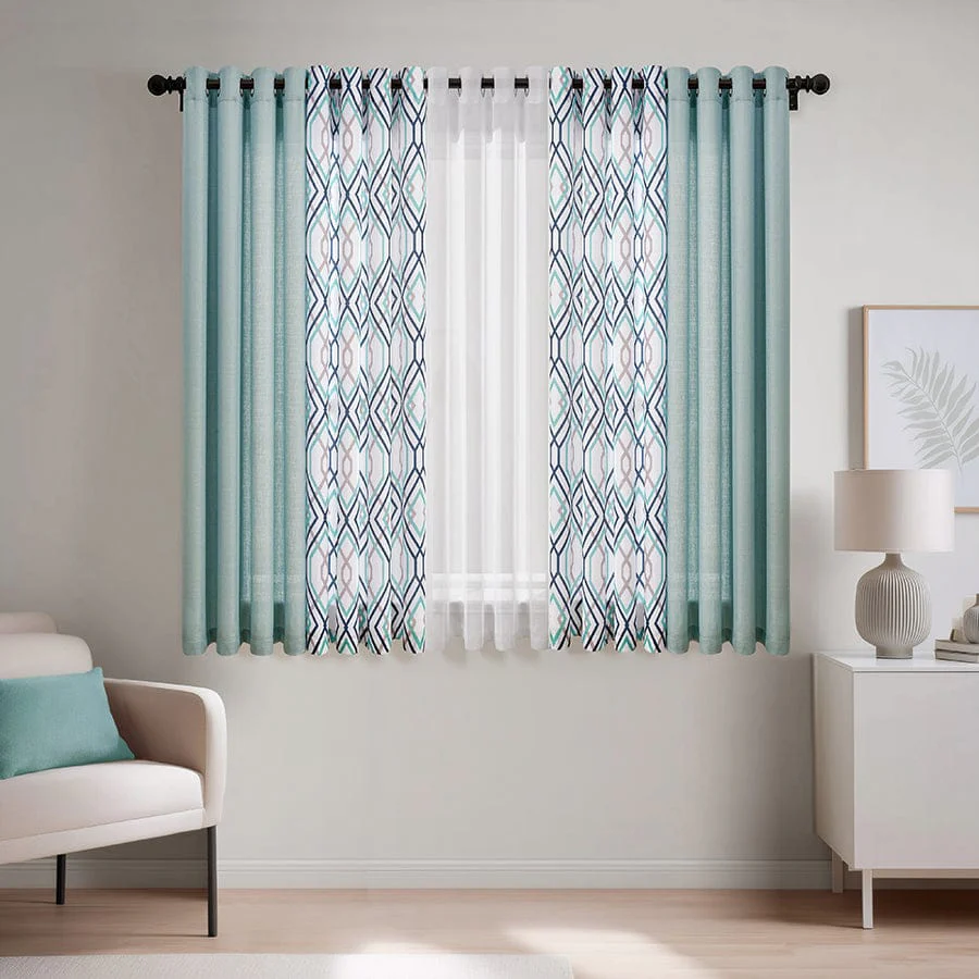 Brant Plain Set of 5 Curtains - Image 2