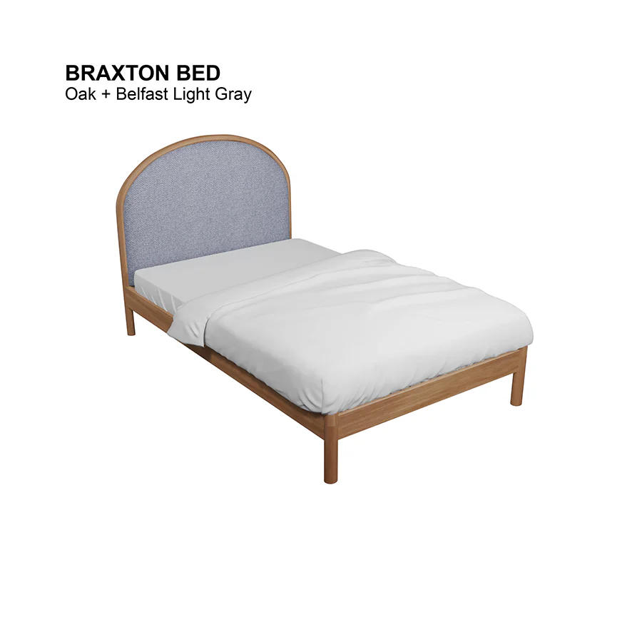Braxton Bed 36x75" - Oak - Image 6