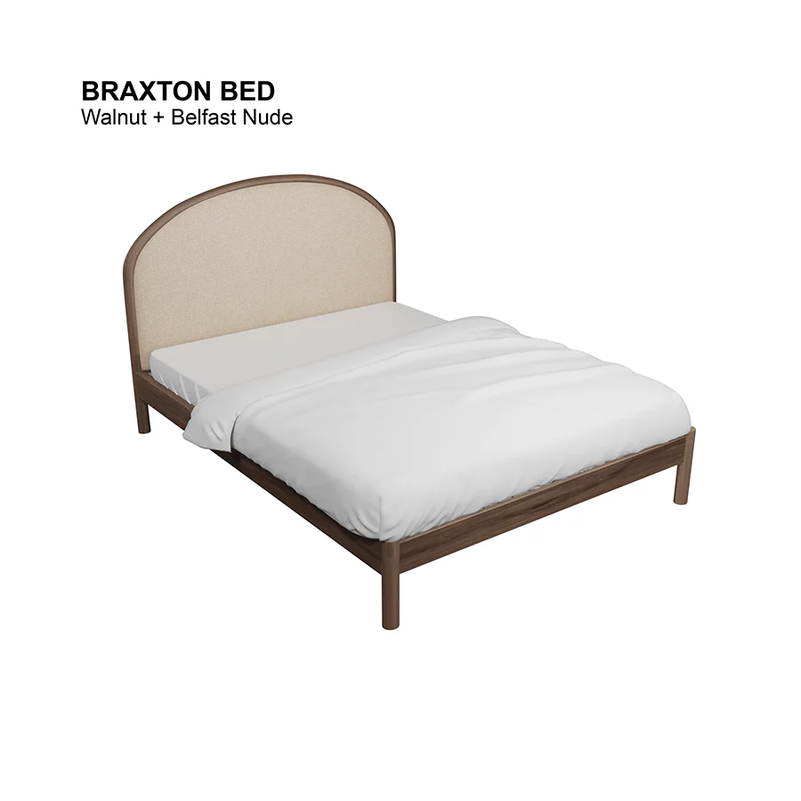Braxton Bed 54x75" - Walnut Brown - Image 4