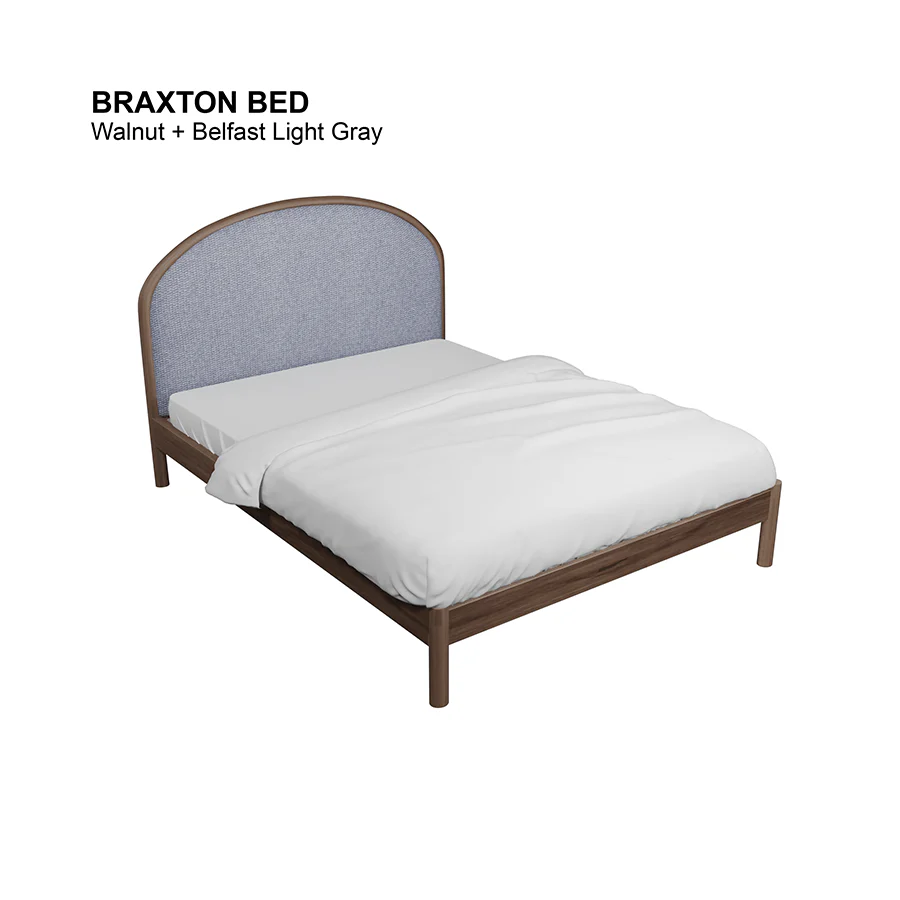 Braxton Bed 72x75" - Walnut Brown - Image 6