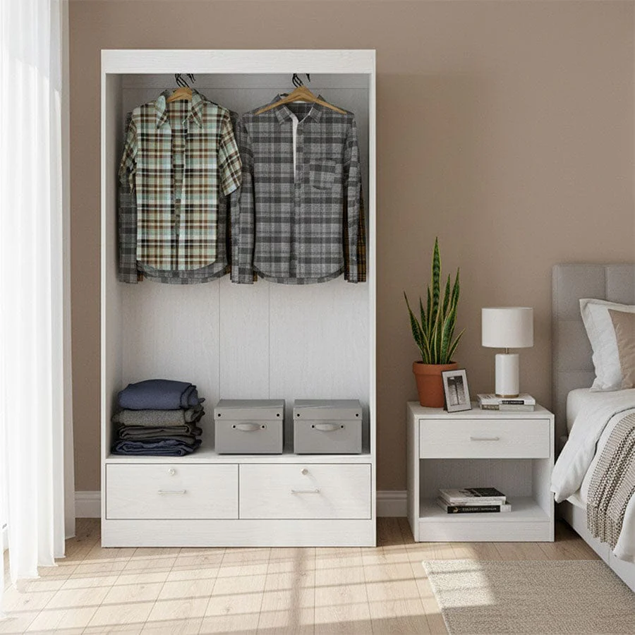 Wade Narrow Sliding Wardrobe - Image 3
