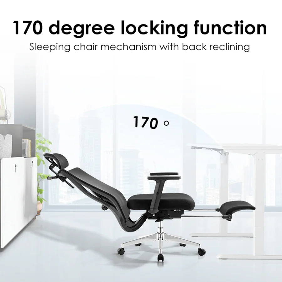 Brinley Office Chair with Footrest - Image 11