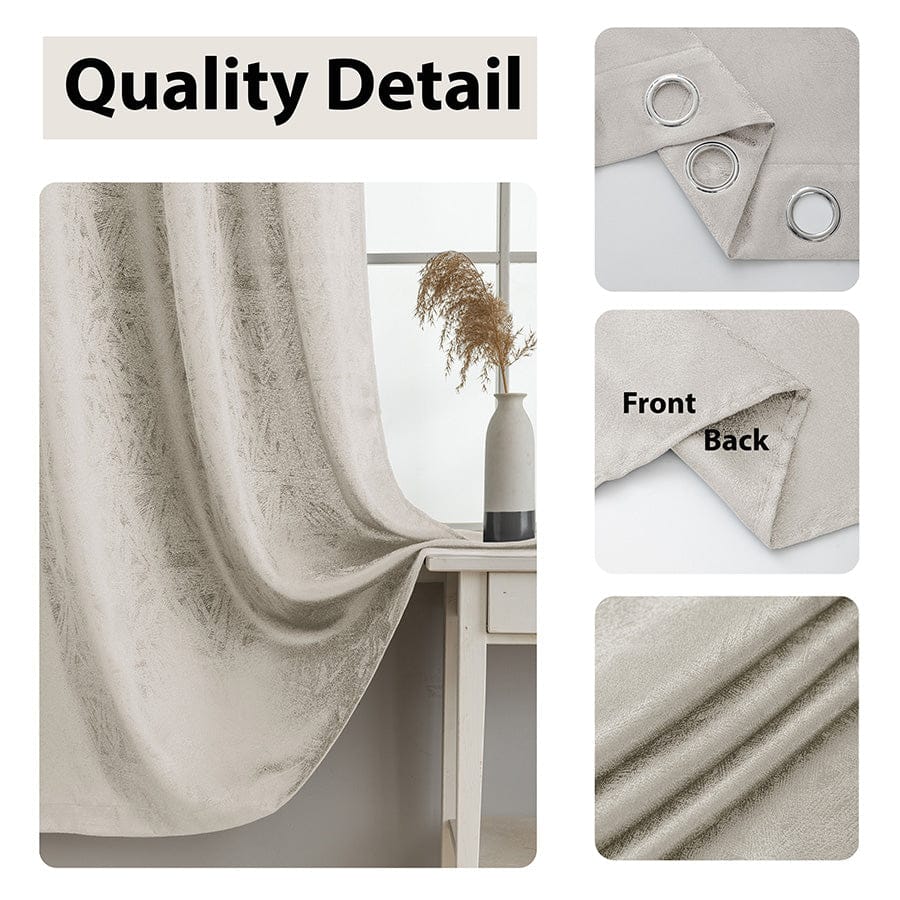 Brita Set of 2 Curtains 54x85in - Image 3