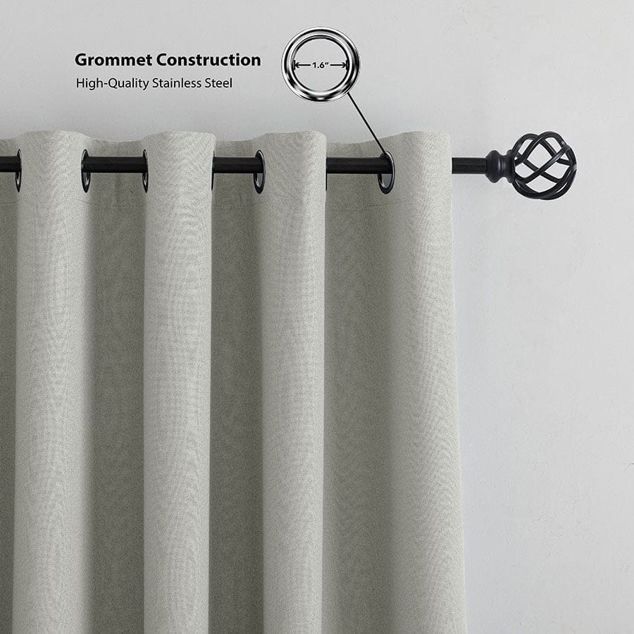 Brun Full Blackout Curtain - Image 17
