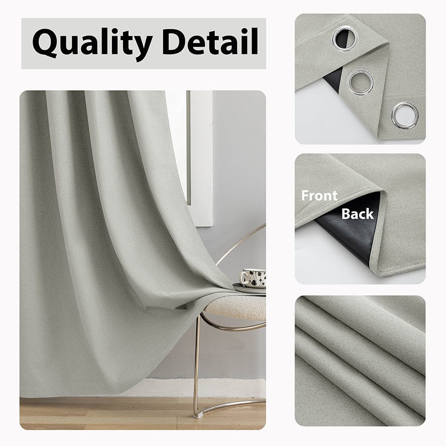 Brun Full Blackout Curtain - Image 23