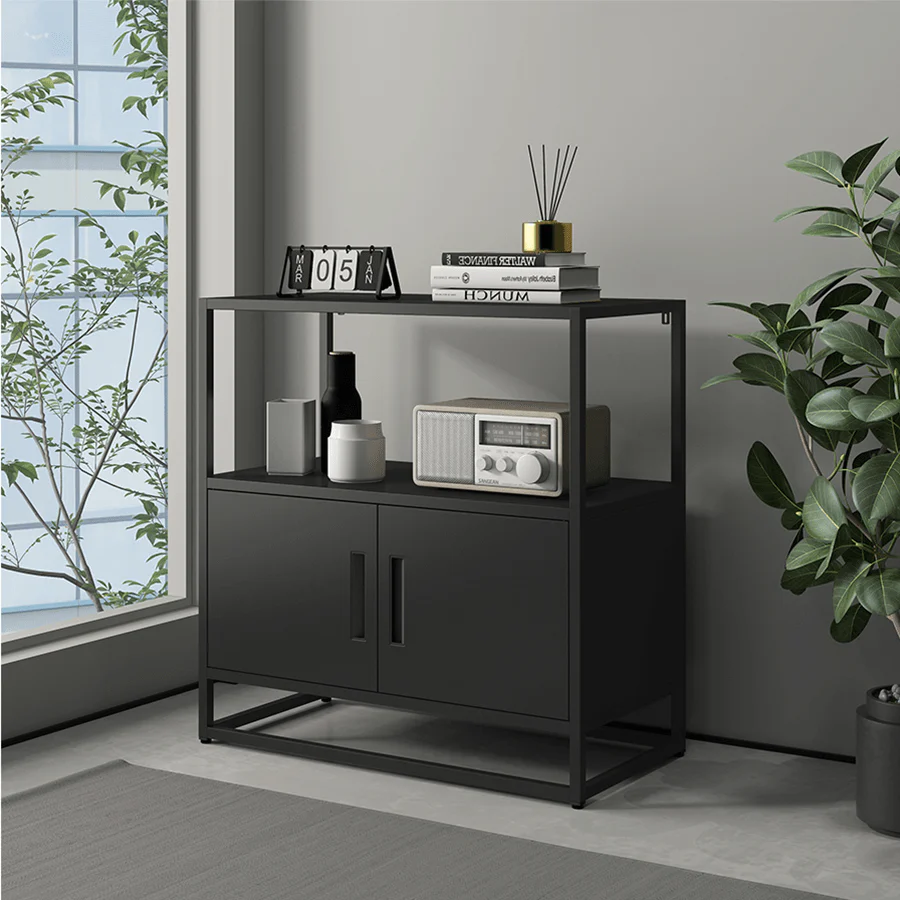 Brussel Low Book Shelves Cabinet - Image 17