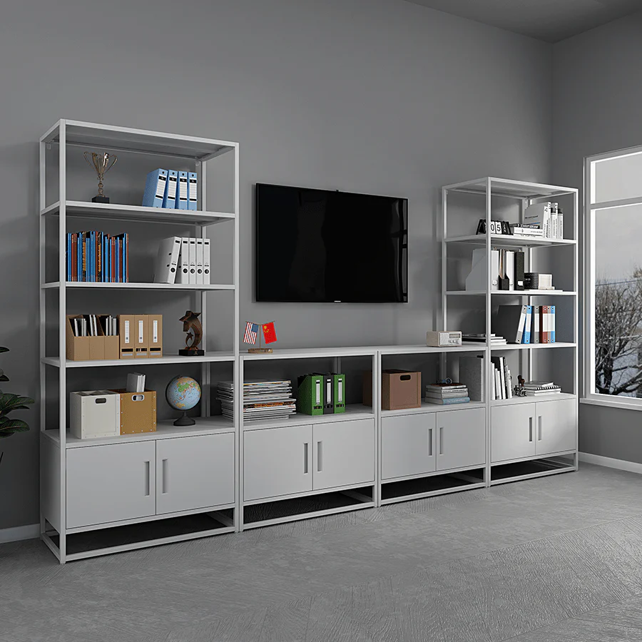 Brussel Wide Book Shelves Cabinet - Image 22