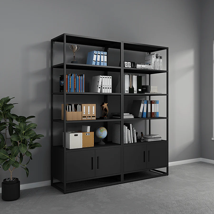 Brussel Wide Book Shelves Cabinet - Image 3