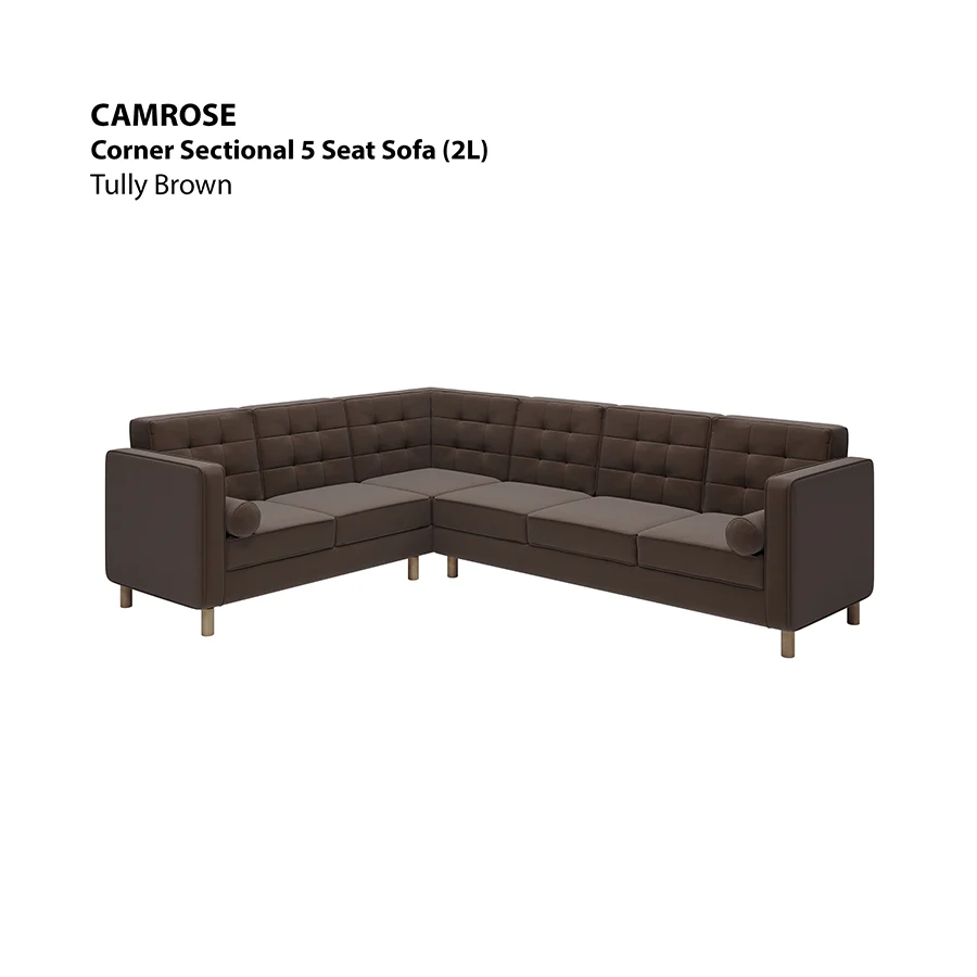 Camrose Corner Sectional 5 Seat (2L) Sofa - Image 14