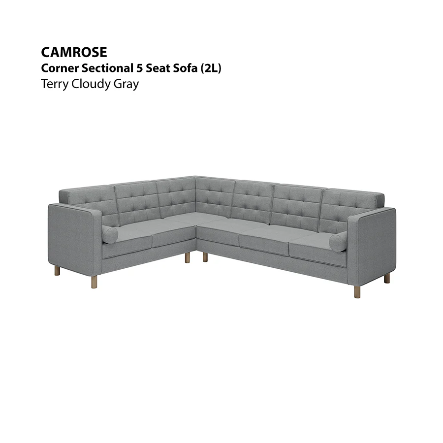 Camrose Corner Sectional 5 Seat (2L) Sofa - Image 21