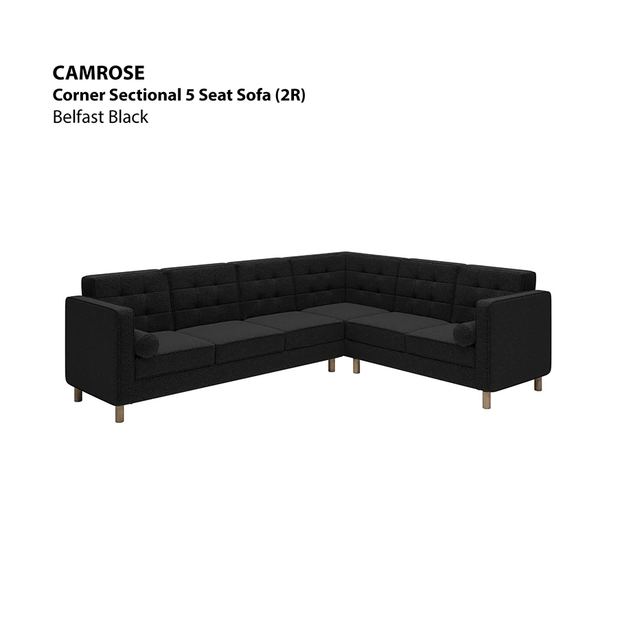 Camrose Corner Sectional 5 Seat (2R) Sofa - Image 12