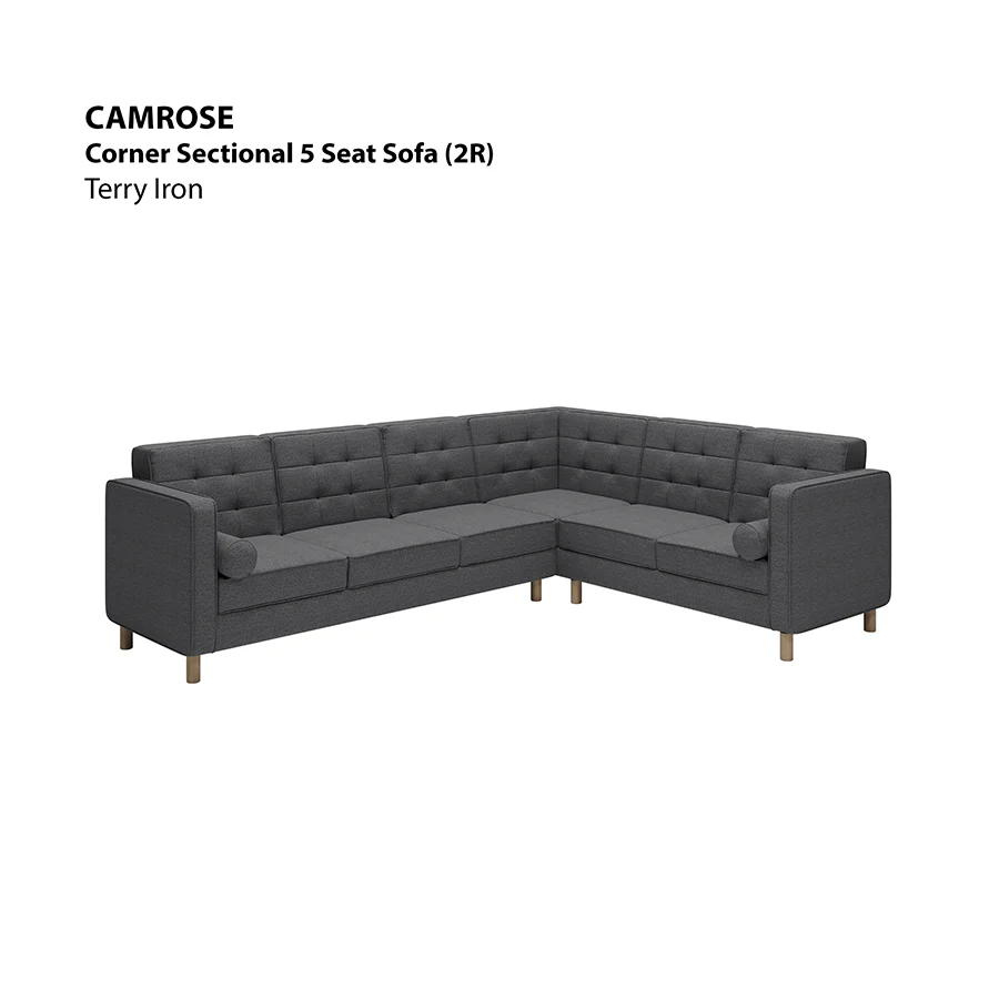 Camrose Corner Sectional 5 Seat (2R) Sofa - Image 22