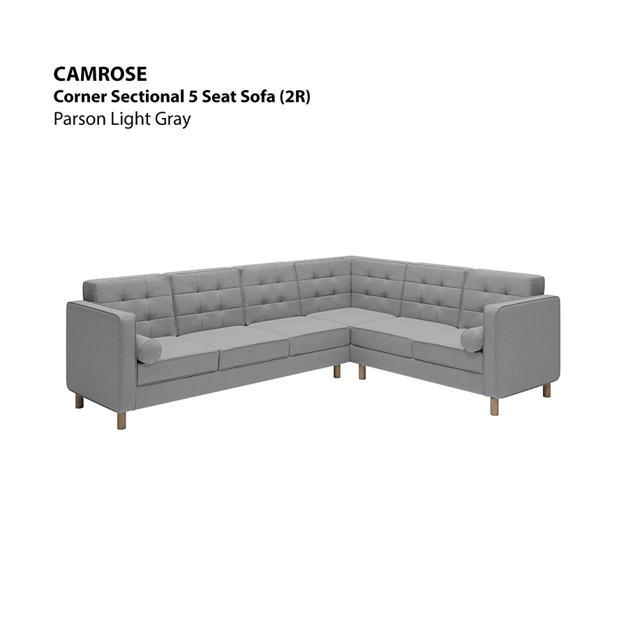 Camrose Corner Sectional 5 Seat (2R) Sofa - Image 3