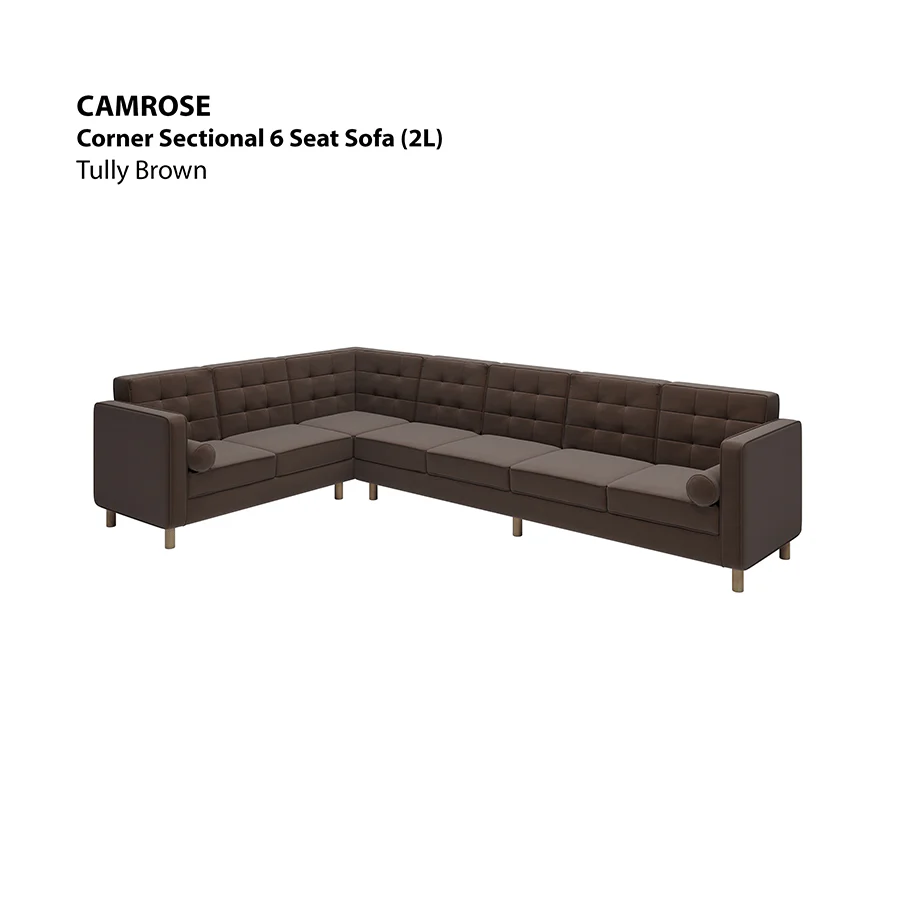 Camrose Corner Sectional 6 Seat (2L) Sofa - Image 14
