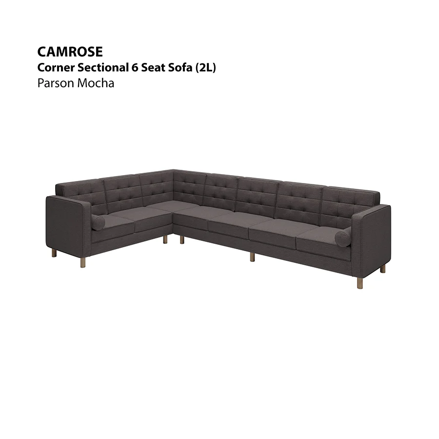 Camrose Corner Sectional 6 Seat (2L) Sofa - Image 5
