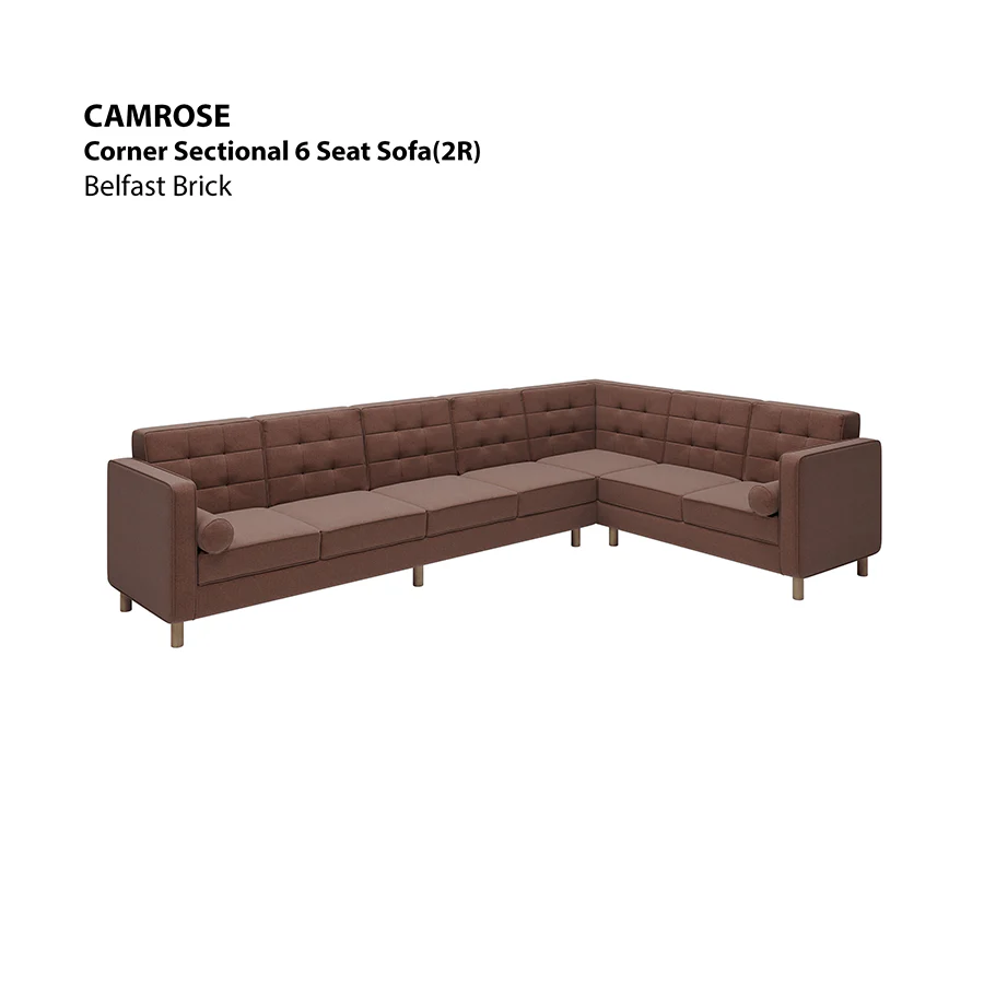 Camrose Corner Sectional 6 Seat (2R) Sofa - Image 10