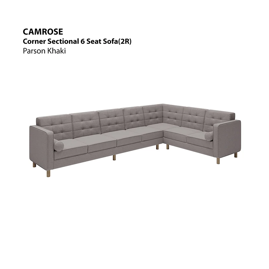 Camrose Corner Sectional 6 Seat (2R) Sofa - Image 4