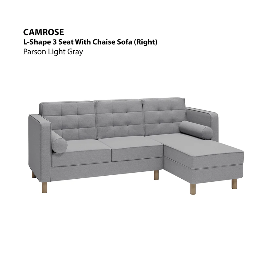 Camrose L-shape 3 Seat with Chaise (Right Facing) Sofa - Image 3