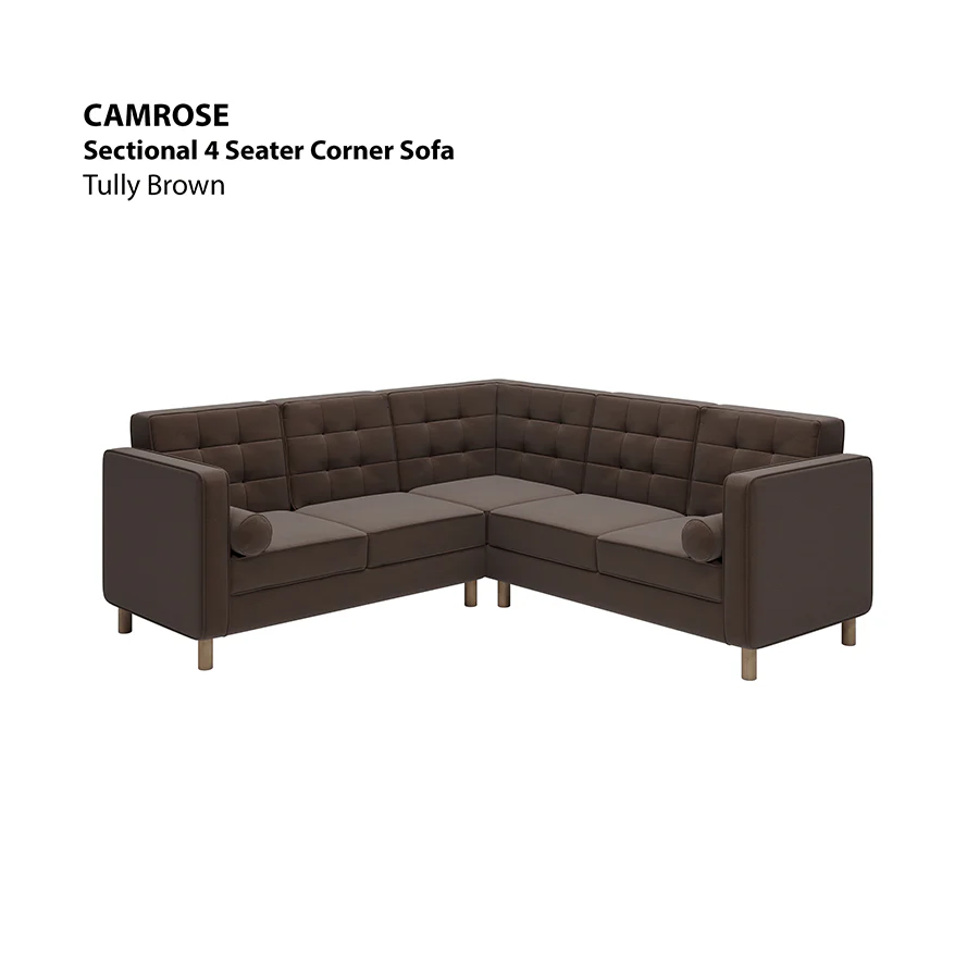 Camrose Sectional 4 Seat Corner Sofa - Image 14