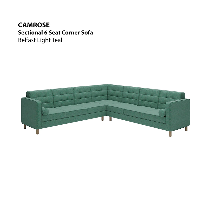 Camrose Sectional 6 Seat Corner Sofa - Image 11