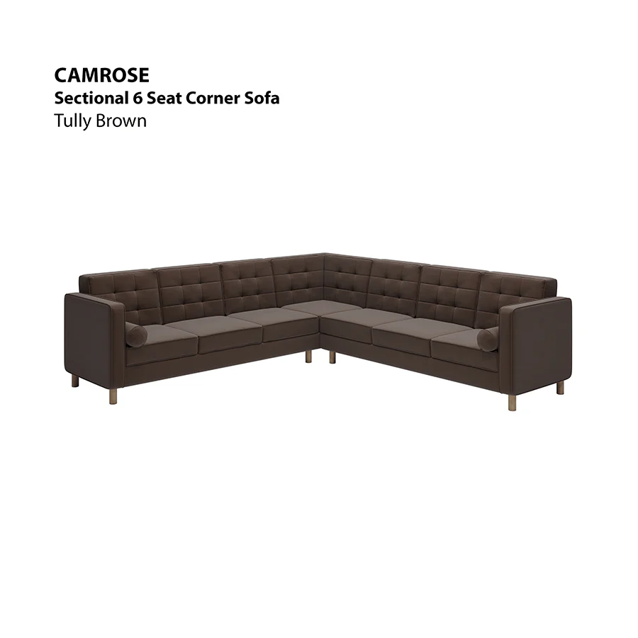 Camrose Sectional 6 Seat Corner Sofa - Image 15