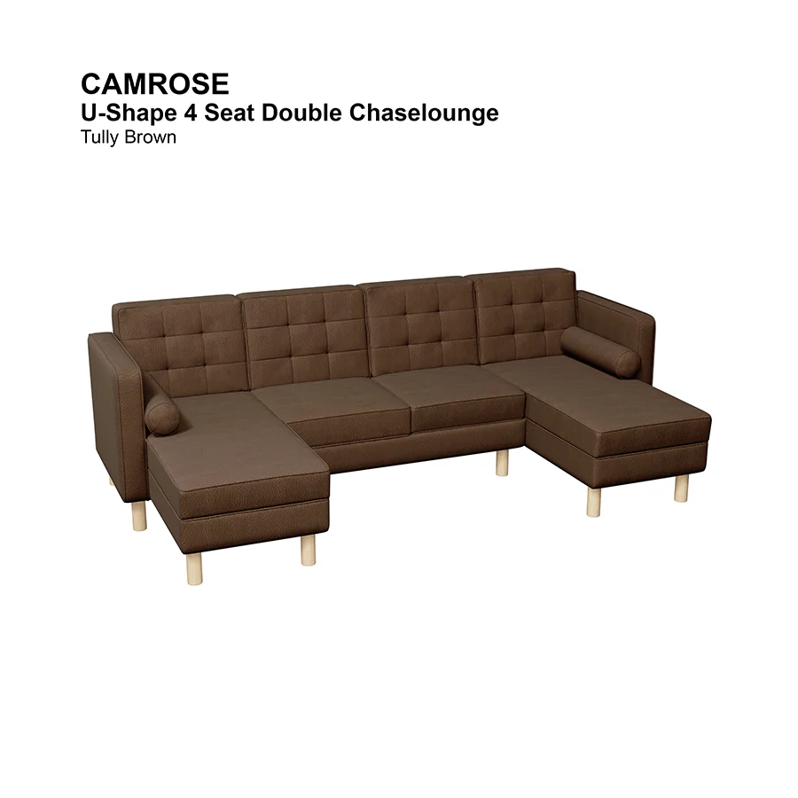 Camrose U-shape 4 Seat Double Chaise - Image 15